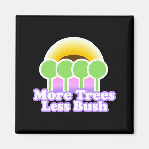 Mer Träd Mindre Bu Tröja Earth Day Tröja Magnet