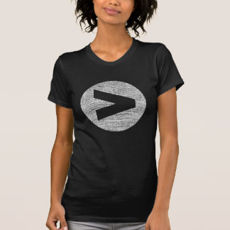 Mer underbar än den inpassade T-tröja för logotyp T-shirt