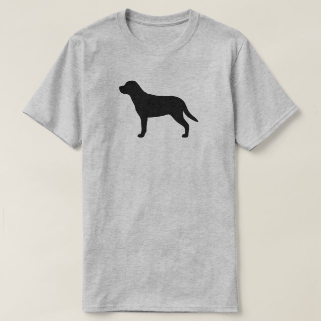 Mer underbar schweizisk berghundSIlhouette Tee Shirt (Design framsida)