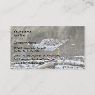 Mer underbar Yellowlegs Visitkort