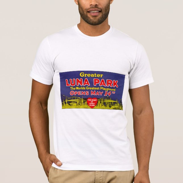 Mer underbara Luna Park Tee (Framsida)