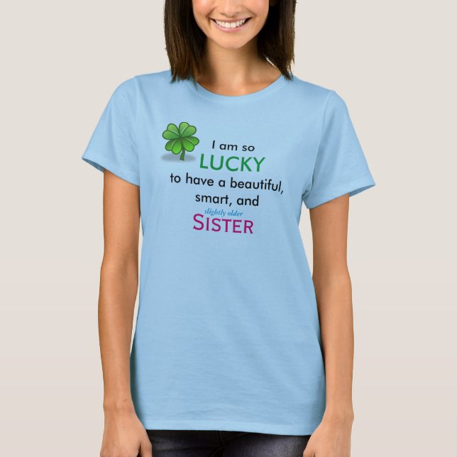 Mer ung syster t-shirt (Framsida)