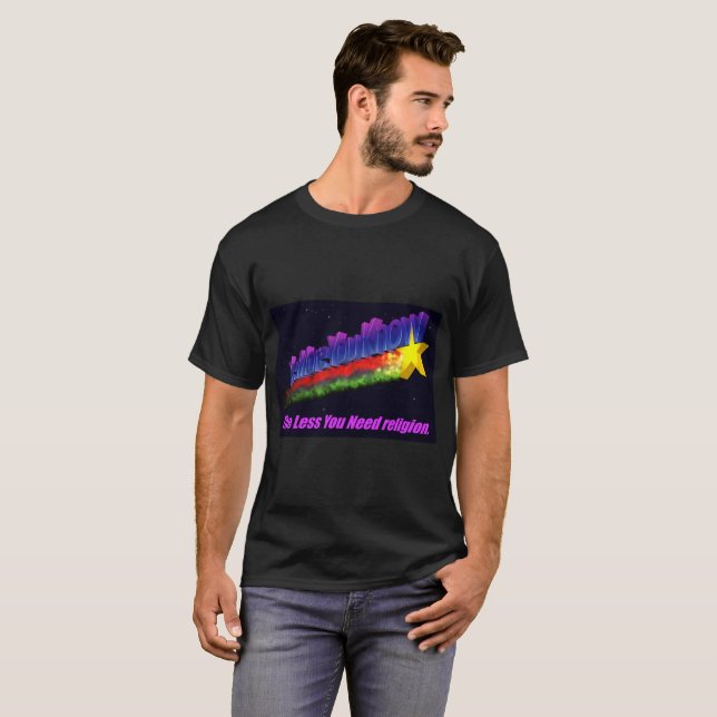 Mer vet du… religion tee (Hel framsida)