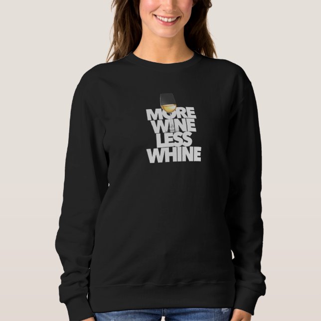 Mer Vin mindre än "whine Best Friend Ro Cab Chardo T Shirt (Framsida)