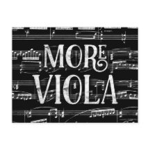 Mer Viola Kritskriftsbräda - Svart Vitt Musik
