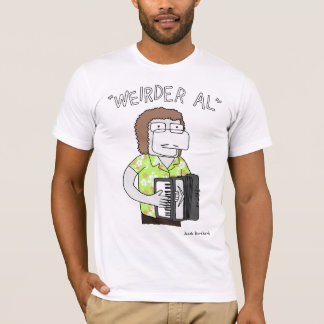 "Mer weirder Al" i limefrukt Tee