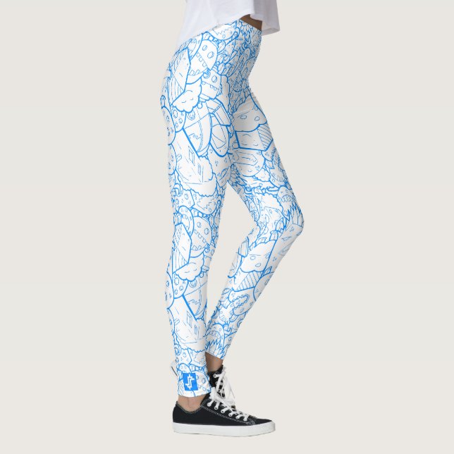 Mer wilder beastdamasker 2019 - Mariana Leggings (Höger)