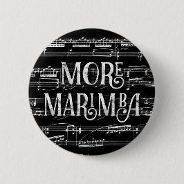 Mera Marimba Chalkboard - Black White Music Knapp