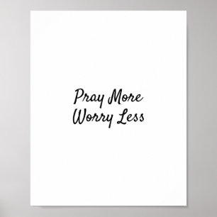 Mera mindre fruktan (kristna fraser) poster