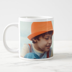 MERA MINIMAL Lägg till dina namn-texturscheman Jumbo Mugg