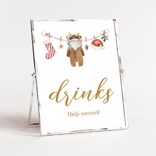 Mera små julkläder Babykläder Drinka Poster