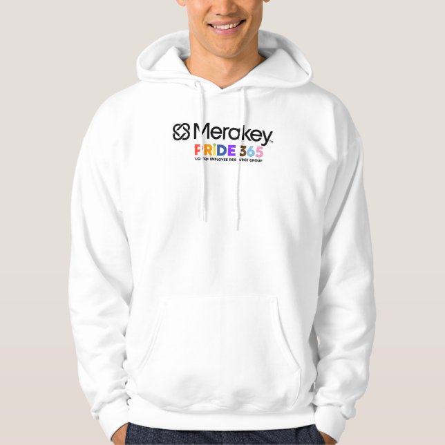 Merakey PRIDE Basic Hooded Sweatshirt (Framsida)