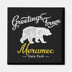 Meramec State Park Bear Magnet