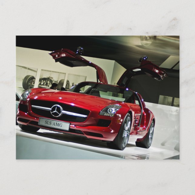 Merc SLR Vykort (Framsida)