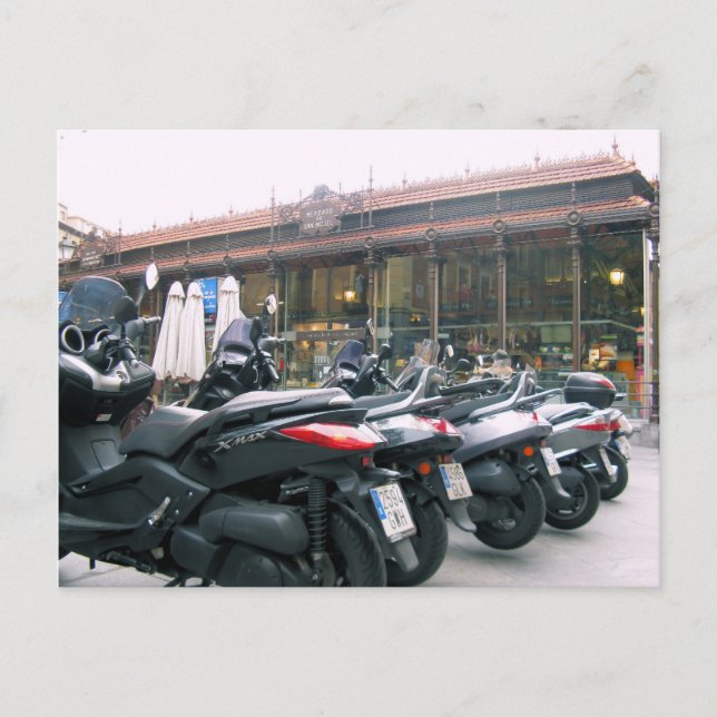 Mercado de San Miguel - Madrid, Spanien Vykort (Framsida)