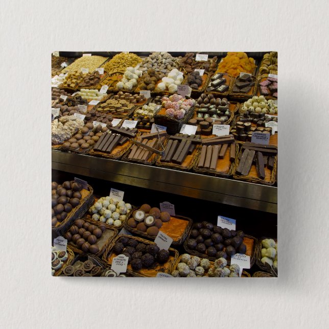 Mercat de Sant Josep, assorterad chokladgodis Knapp (Framsida)