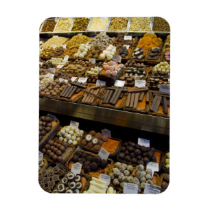 Mercat de Sant Josep, assorterad chokladgodis Magnet
