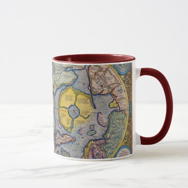 Mercator nordpolenmugg #2 mugg (Höger)