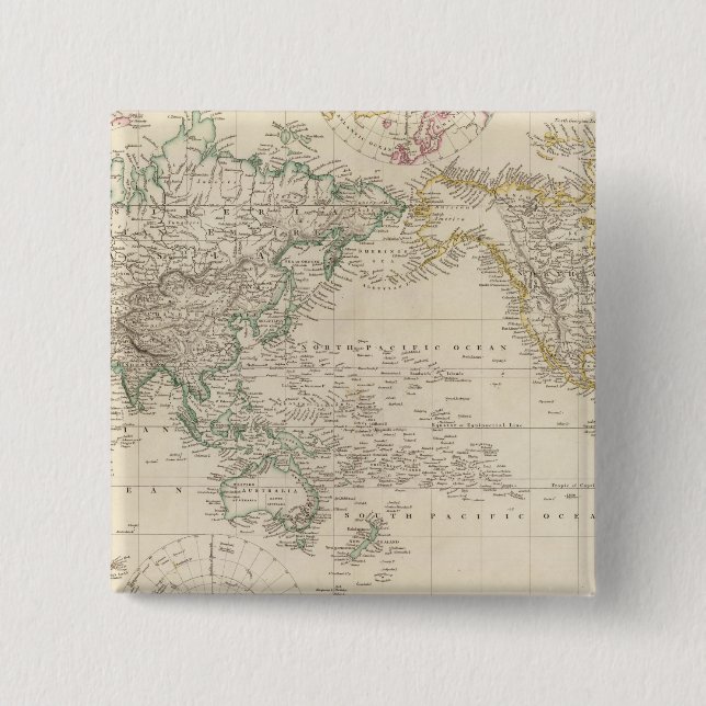 Mercators Projection of the world Knapp (Framsida)