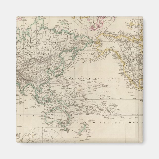Mercators Projection of the world Magnet (Framsidan)