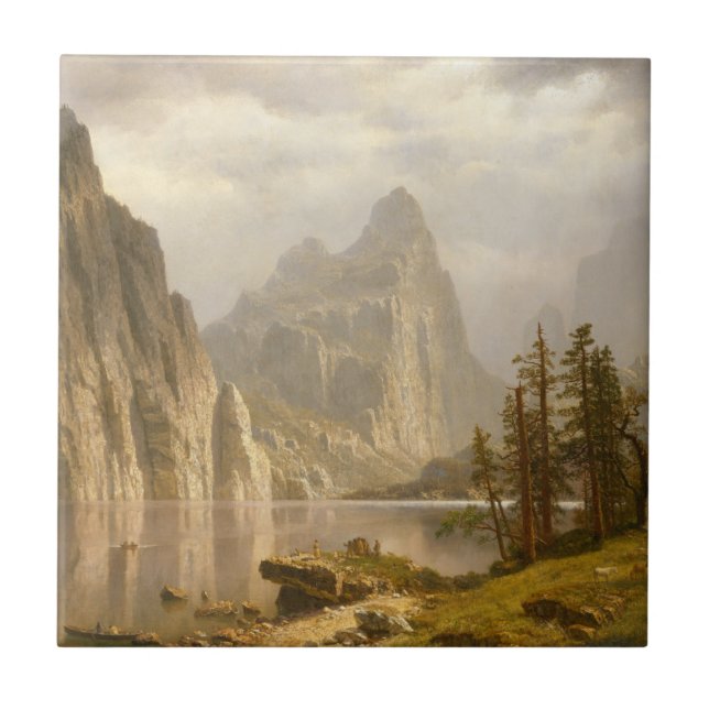 Merced flod, Yosemite dal Kakelplatta (Framsidan)