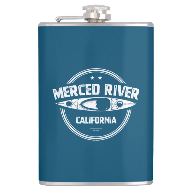 Merced River California Kayaking Fickplunta (Framsidan)