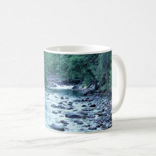 Merced River vid Happy Isles, Yosemite, CA Kaffemugg