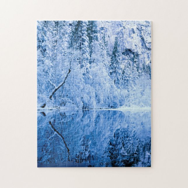 Merced River | Yosemite National Park, CA Pussel (Vertikal)