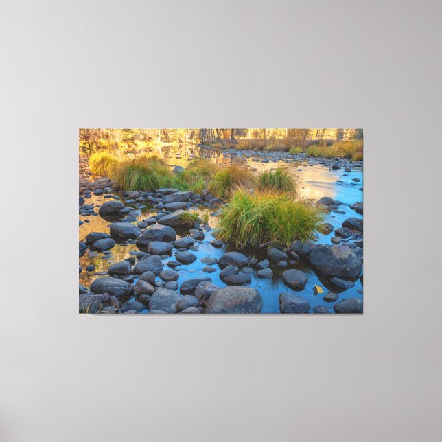 Merced Riverbed Canvastryck (Framsida)