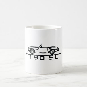Mercedes 190 SL Typ 121 Kaffemugg