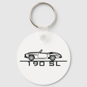 Mercedes 190 SL typ 121 Nyckelring