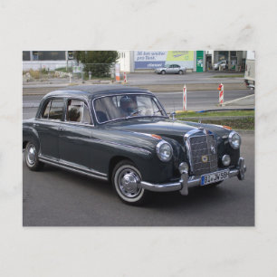 Mercedes 220 S Vykort