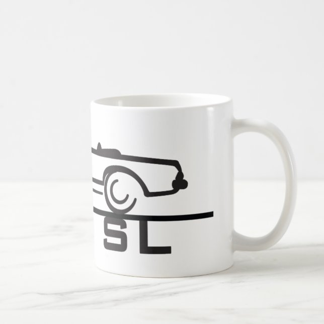 Mercedes 230 SL Typ 113 Kaffemugg (Höger)