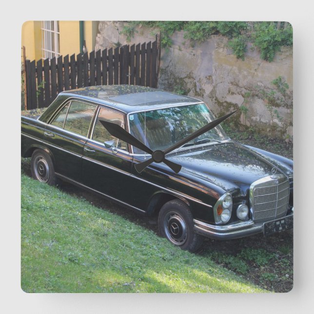 Mercedes 280SE W108 Fyrkantig Klocka (Framsida)