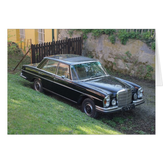 Mercedes 280SE W108 OBS Kort (Framsidan Horizontal)