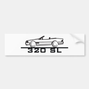 Mercedes 320 SL Typ 129 Bildekal