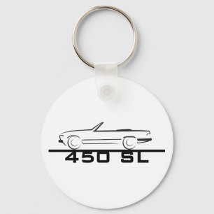 Mercedes 450 SL typ 107 Nyckelring