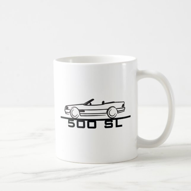 Mercedes 500 SL Typ 129 Kaffemugg (Höger)