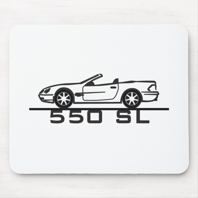 Mercedes 550 SL Typ 230 Musmatta (Framsidan)