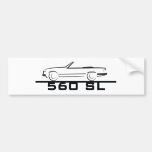 Mercedes 560 SL Typ 107 Bildekal