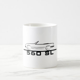 Mercedes 560 SL Typ 107 Kaffemugg