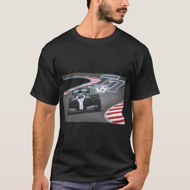 Mercedes-AMG Petronas Motorsport Lewis Hamilton Va T Shirt (Framsida)