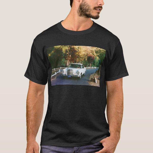 Mercedes-Benz 220SEb coupe 1965 T-shirt (Framsida)