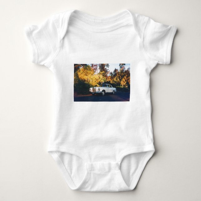 Mercedes-Benz 220SEb coupe 1965 Tee Shirt (Framsida)