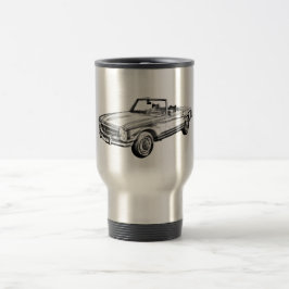 Mercedes Benz 280 SL Konvertibel bilbelysning Resemugg