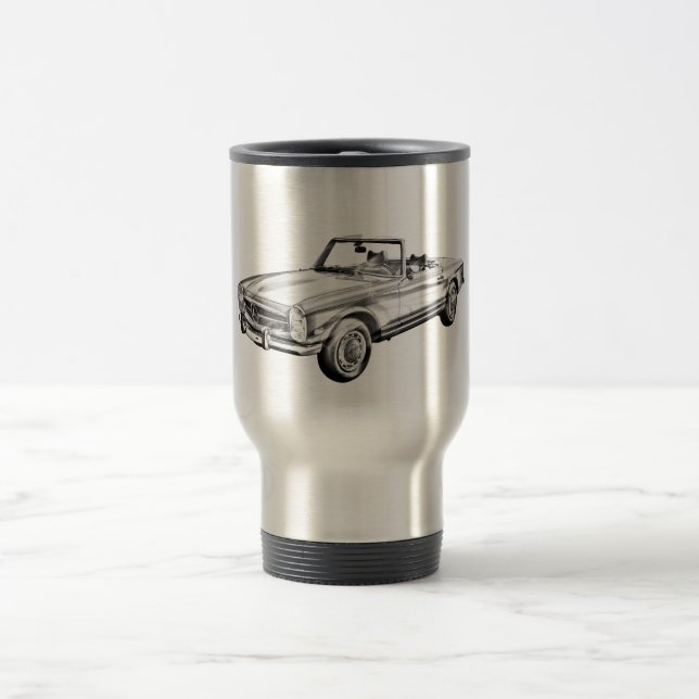 Mercedes Benz 280 SL Konvertibel bilbelysning Resemugg (Center)