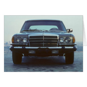 Mercedes Benz 450SEL Hälsningskort