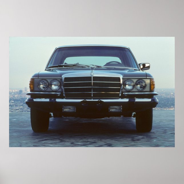Mercedes Benz 450SEL Poster (Framsidan)