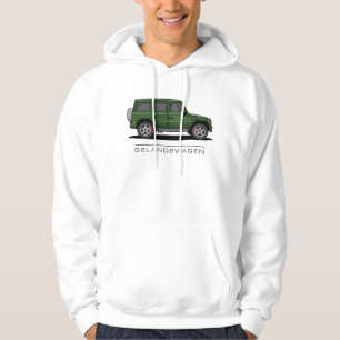 Mercedes Benz 4x4 SUV Lyxbil G Wagon Hoodie