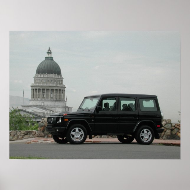 Mercedes-Benz 500 G Poster (Framsidan)